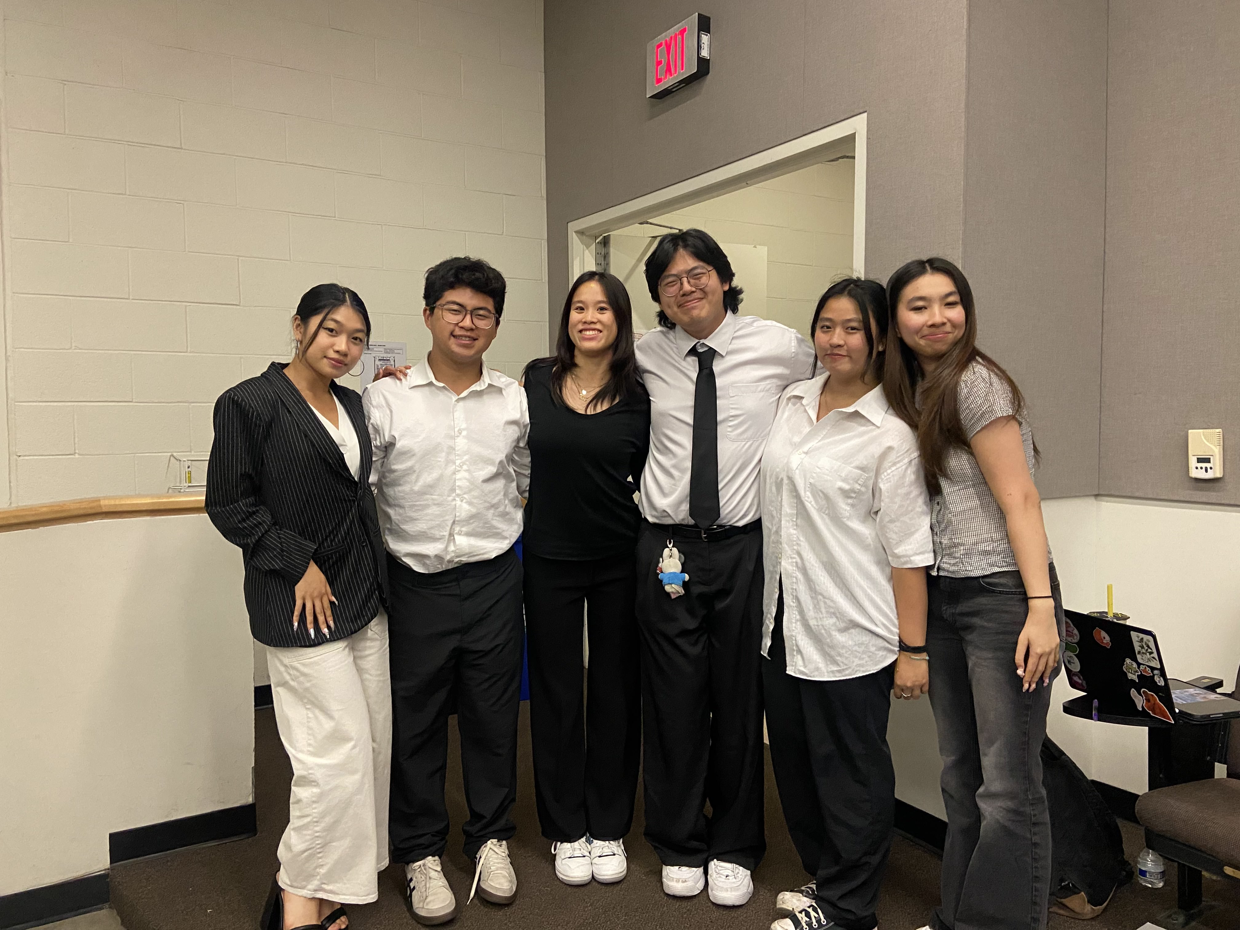 Team at demo day